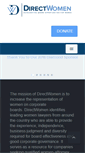 Mobile Screenshot of directwomen.org